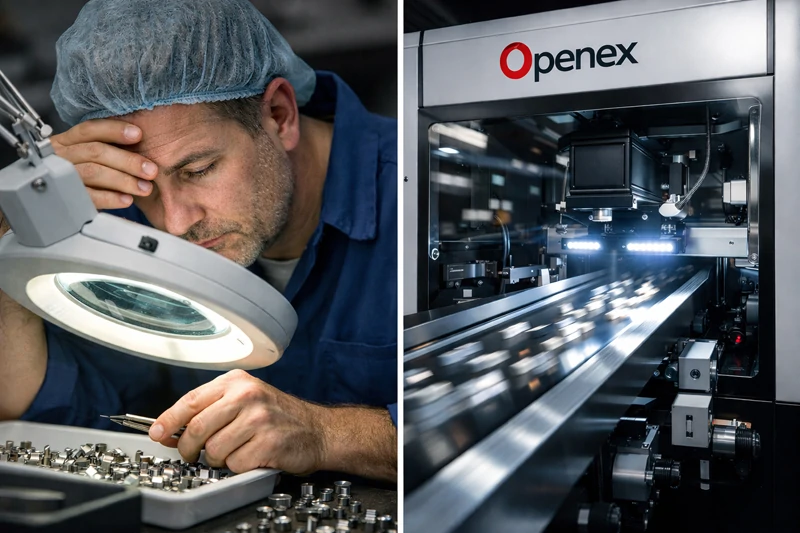 The High Cost of Human Error: Manual Inspection vs. Optical Sorting Machines