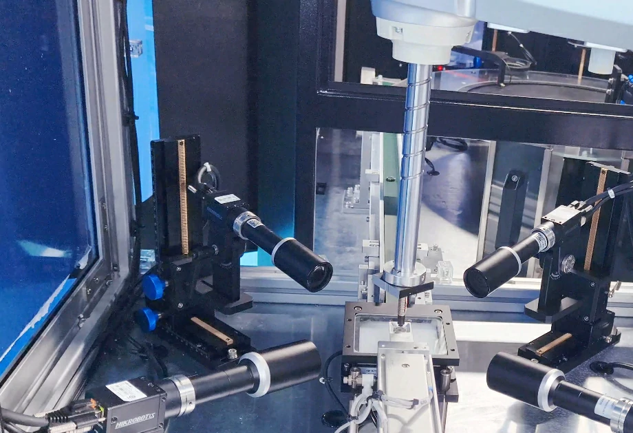 Optical Inspection Machine for Car Key Chips
